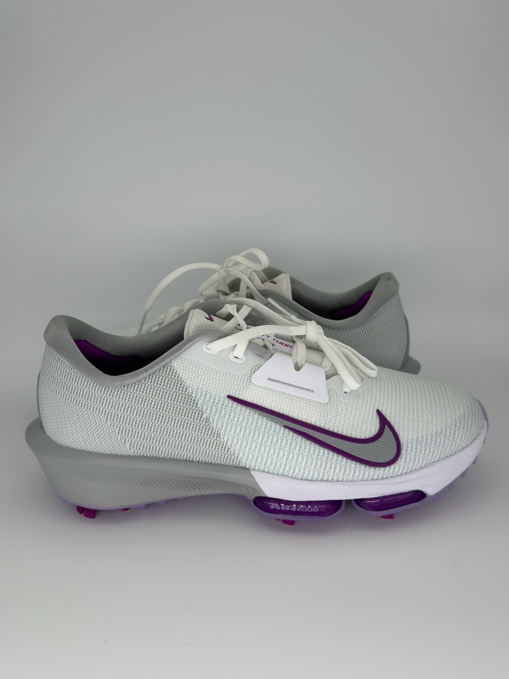 Nike Air Zoom Infinity TR 2 Golf Shoes Grey Purple FD0217-102 Men's Size 11 NEW